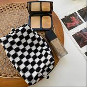 Nova | Trendy Checkered Y2K-Style Makeup Bag