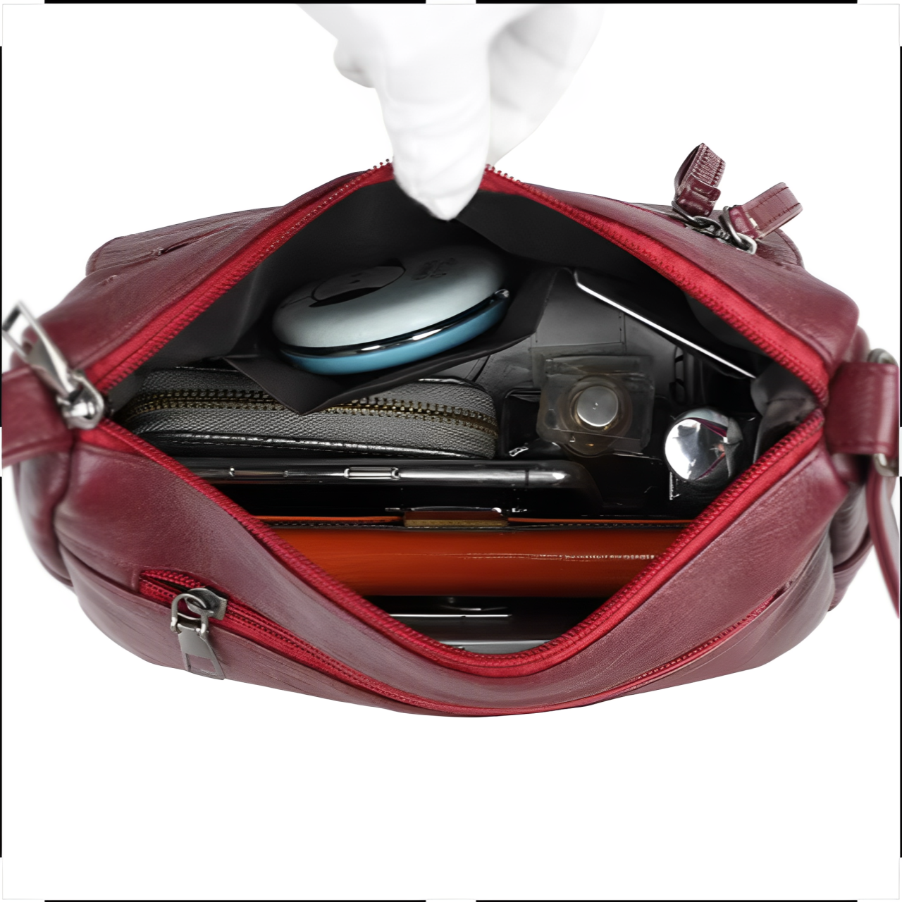 Maribel | Multi-Pocket Shoulder Bag for Everyday Convenience