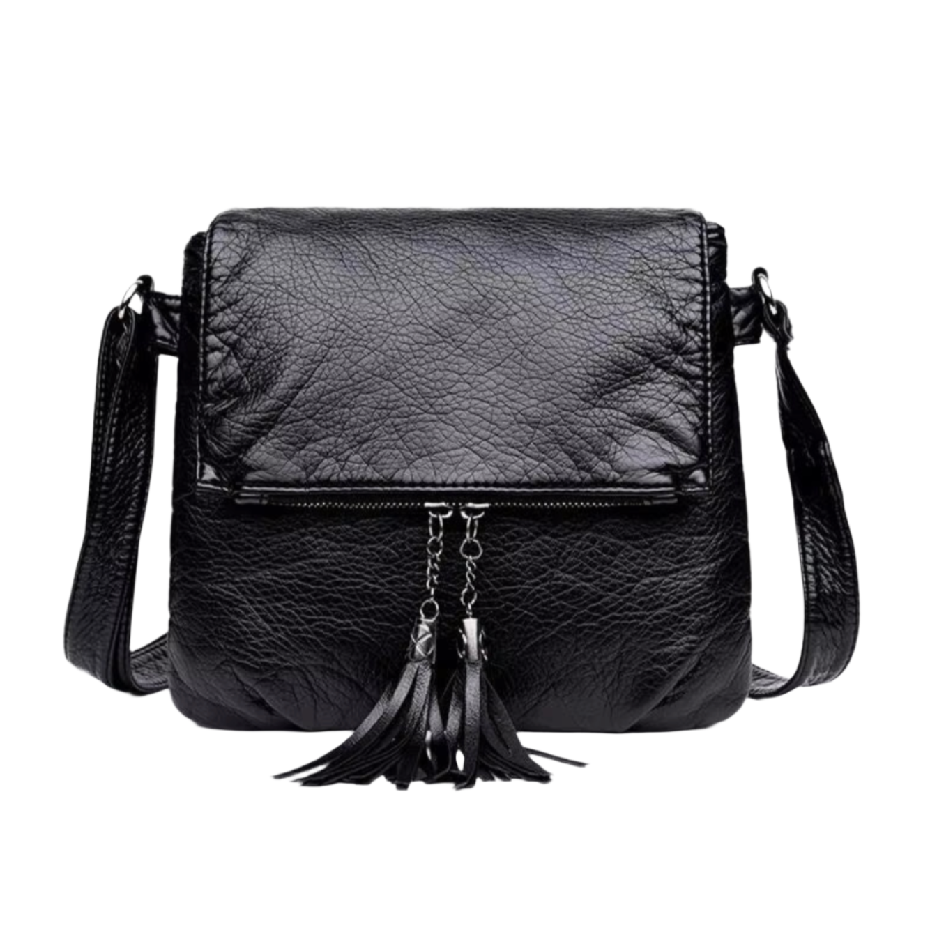 Toni | Elegant Crossbody Bag with Tassel Accent