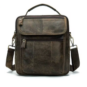 Damian | Classic Shoulder Bag with Multi-Pocket Design