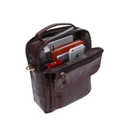 Damian | Classic Shoulder Bag with Multi-Pocket Design