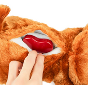 Plush hug to fear