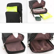 Allyson| Waterproof Compact Multi-Pocket Crossbody Bag for Daily Essentials