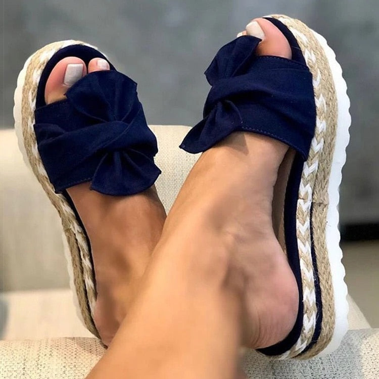 Scarlets | Stylish trendy Summer Sandals with Bow