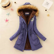 HILDE | Warm Lined Winter Jacket with Hood for Women
