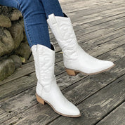 Evelyna | Retro Western Cowboy Boots
