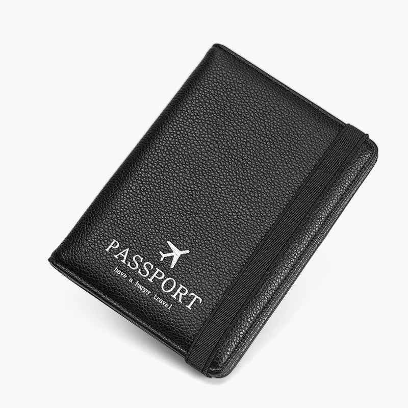 Bellamy | Stylish PU Leather RFID Travel Wallet for Passports