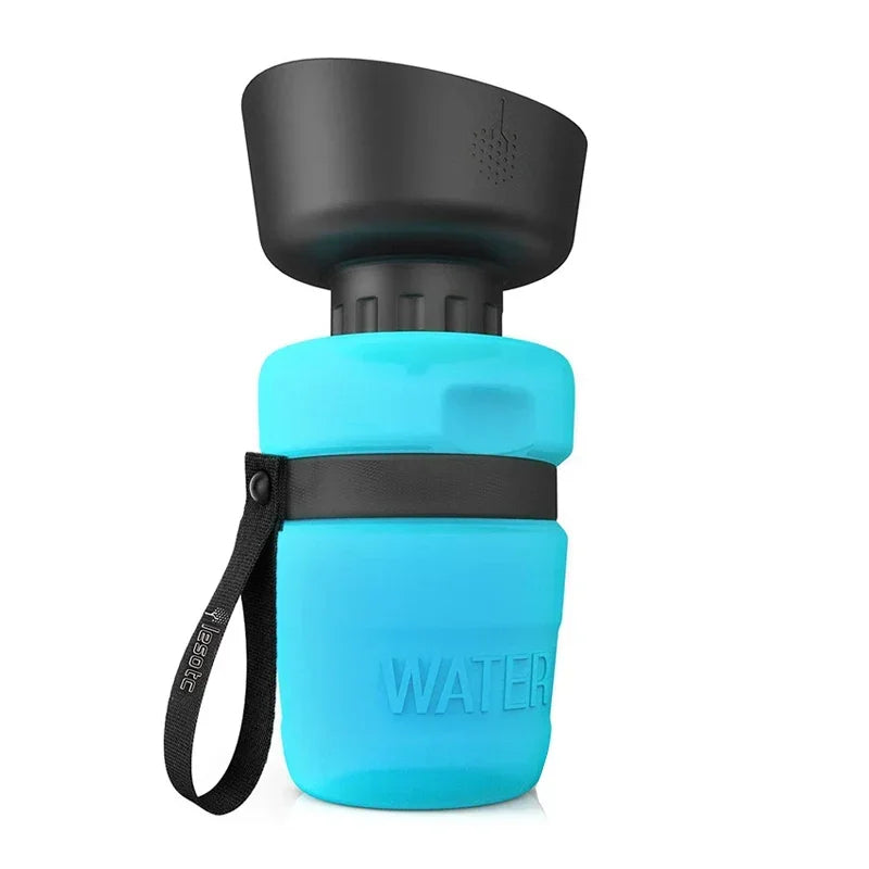 Foldable dog water bottle - Pawquench