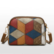 Lara | Geometric Pattern Crossbody Bag with Adjustable Strap