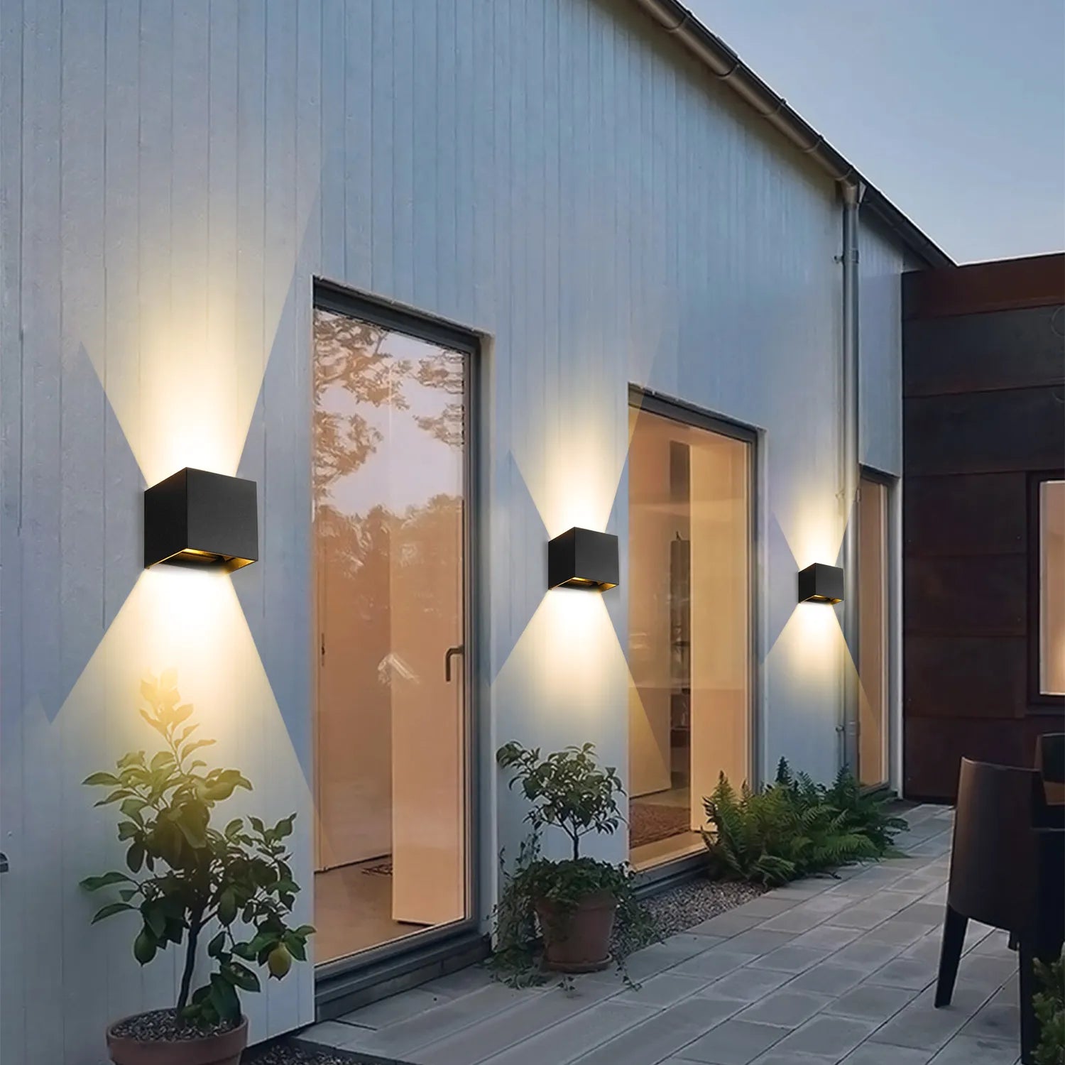 GlowCube | Modern Outdoor & Indoor Lighting LED Wall Lights