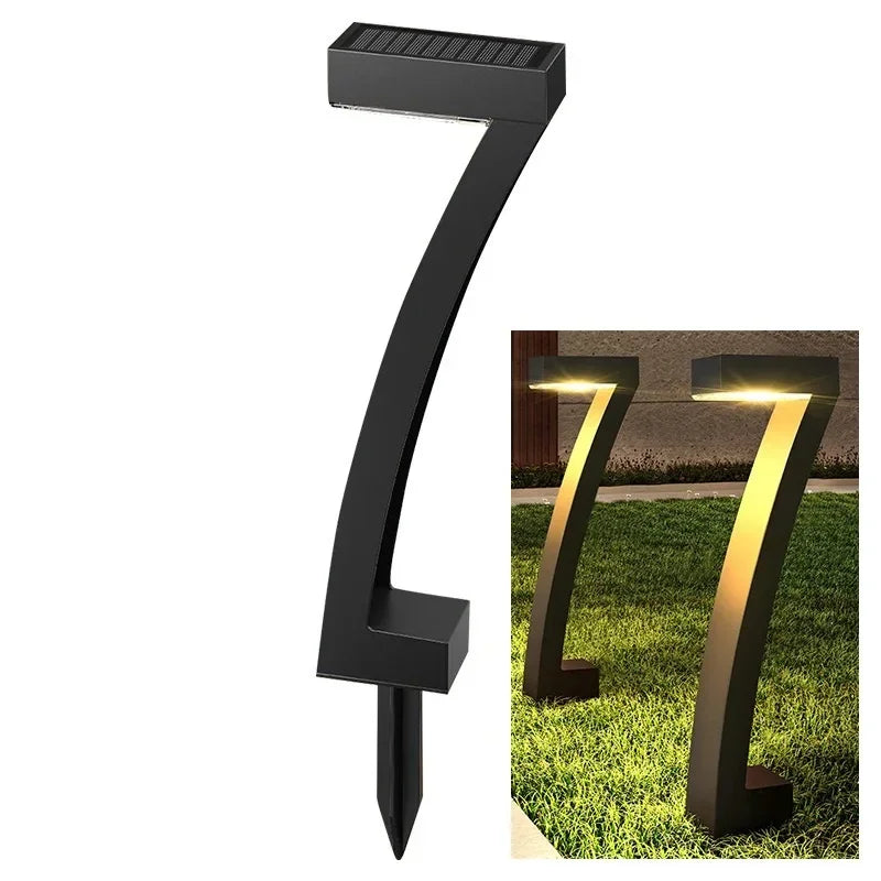Solar LED Garden Lights - Waterproof Outdoor Pathway Spotlights for Yard & Driveway-1