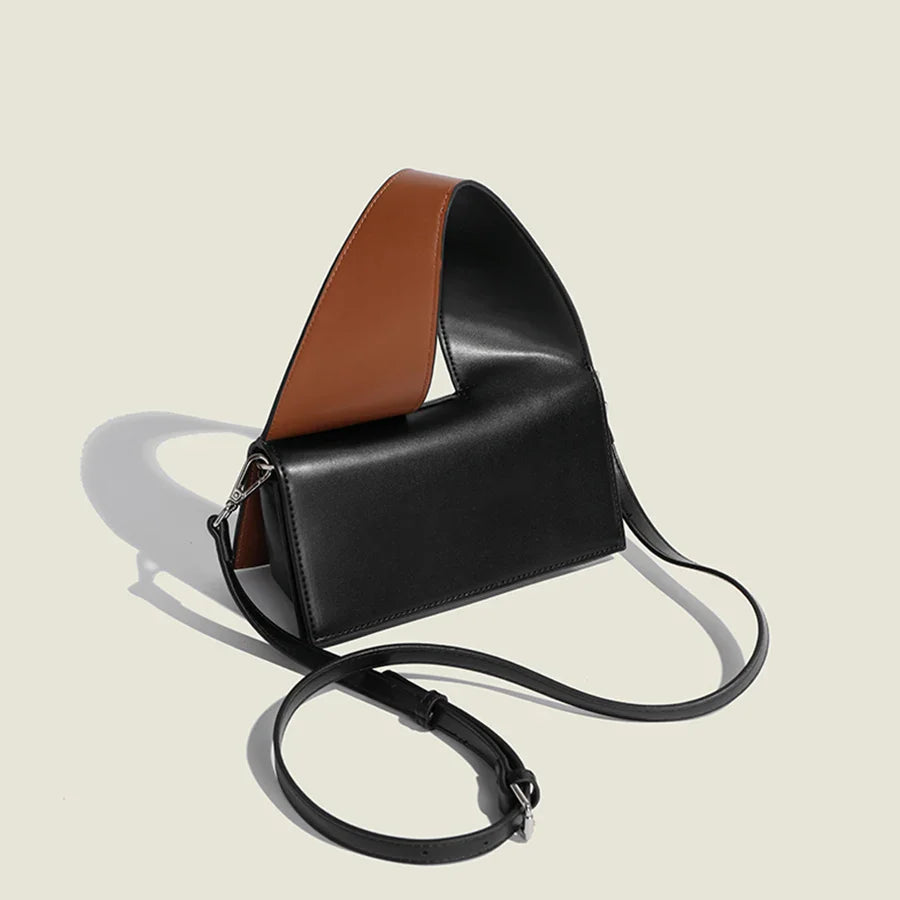 Michaela | Modern Geometric Handbag with Dual Carrying Options