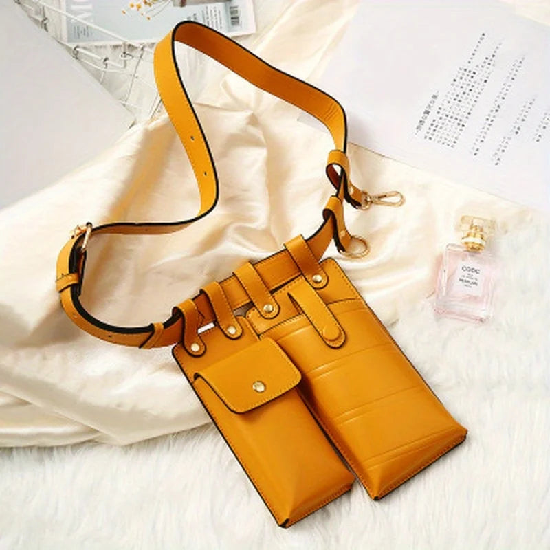 Lizzy | Versatile Dual Pocket Belt Bag for Convenient Storage