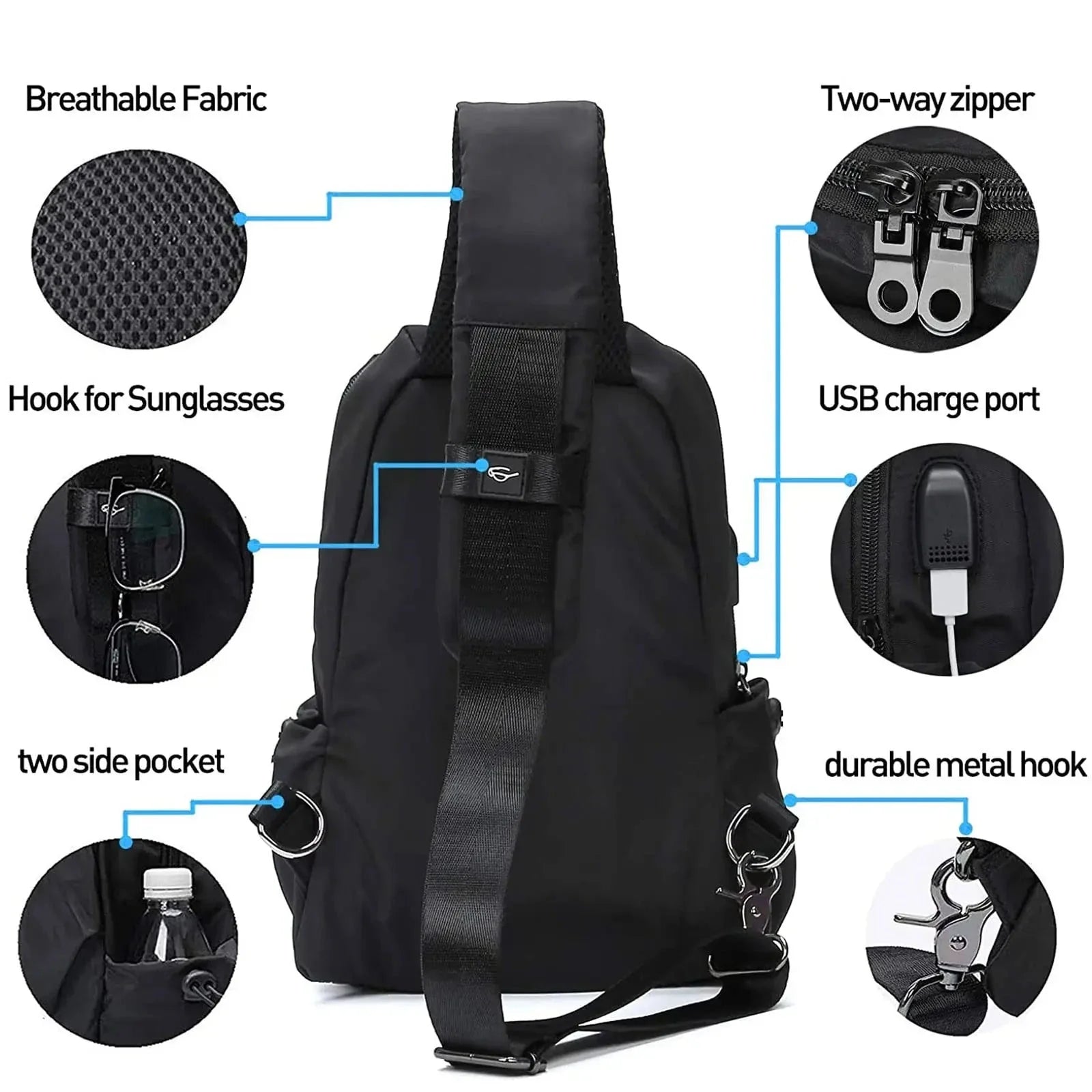 Brandon | Tactical Small Crossbody Bum Bag