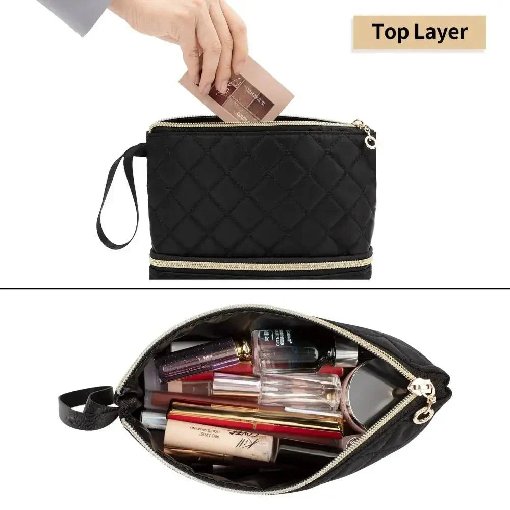 Emma | Stylish, compact, and organized cosmetic bag