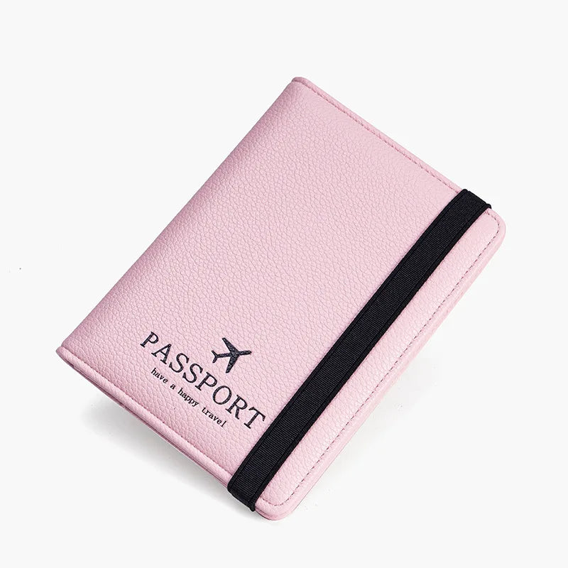 Bellamy | Stylish PU Leather RFID Travel Wallet for Passports