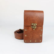 Casssandra | Stylish Boho Belt Bag with Secure Clasp and Rivet Detailing