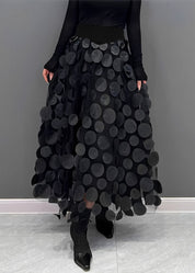 Lauren | Black Polka Dot Skirt