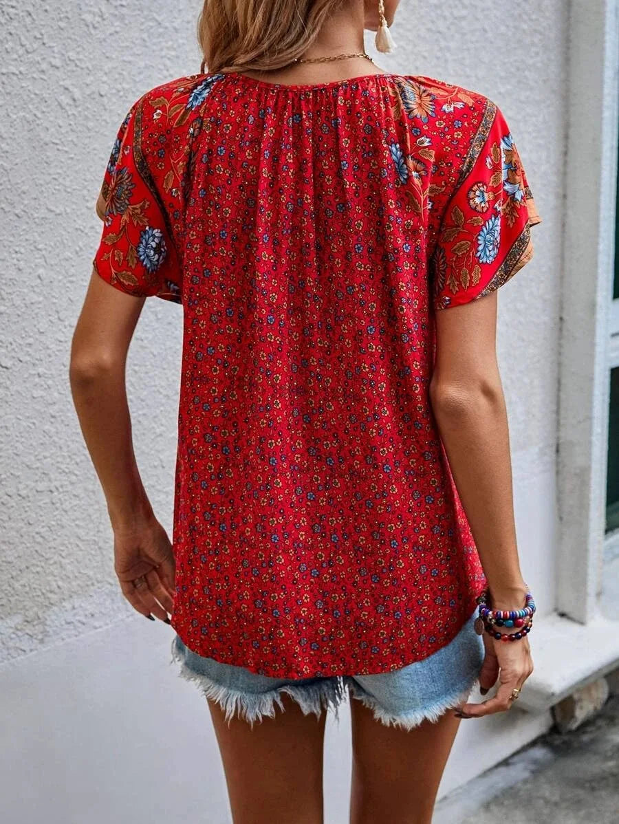 Estelle | Stylish Floral Print Blouse