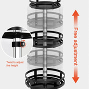 360 ° rotate versatile storage