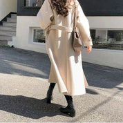 Keanne | Elegant Long Winter Trench Coat for Women