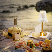 Diamond - LED Retro Table Lamp USB Rechargeable