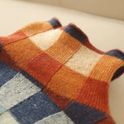 Turtleneck with patchwork - Hiske