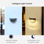 Solar Wall Lights Outdoor - Waterproof LED Garden Lights for Driveway & Patio-6