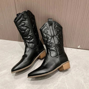 Evelyna | Retro Western Cowboy Boots