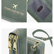 Valery | RFID-blocking passport holder with shoulder strap
