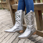 Evelyna | Retro Western Cowboy Boots