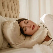 LuxeRest Set - Face Pillow and Satin Pillowcase for Beauty Sleep-3