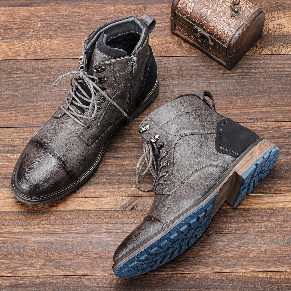 Norman | Heavy-Duty Lace-Up Boots