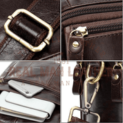Damian | Classic Shoulder Bag with Multi-Pocket Design