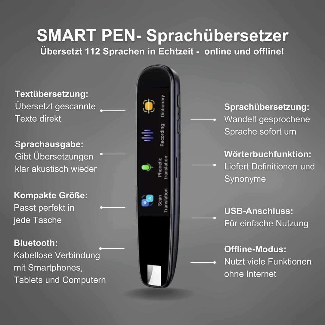 Lingoscan language translator pen | Direct, accurate and offline translation-2