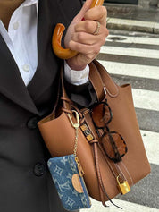Zoe| Stylish Bucket Bag of Premium Vegan Leather