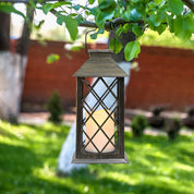 SolarFlame | Solar-Powered Candle Lantern