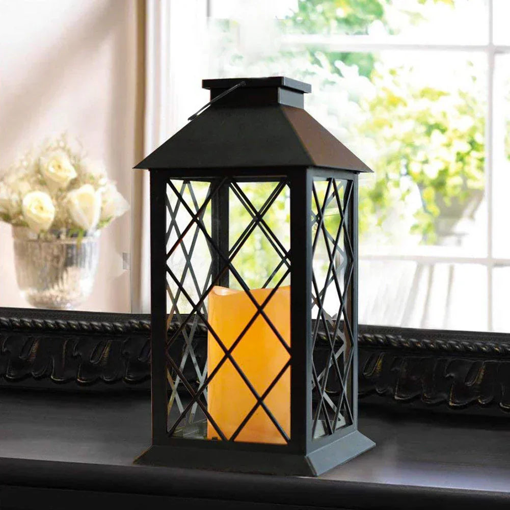 SolarFlame | Solar-Powered Candle Lantern