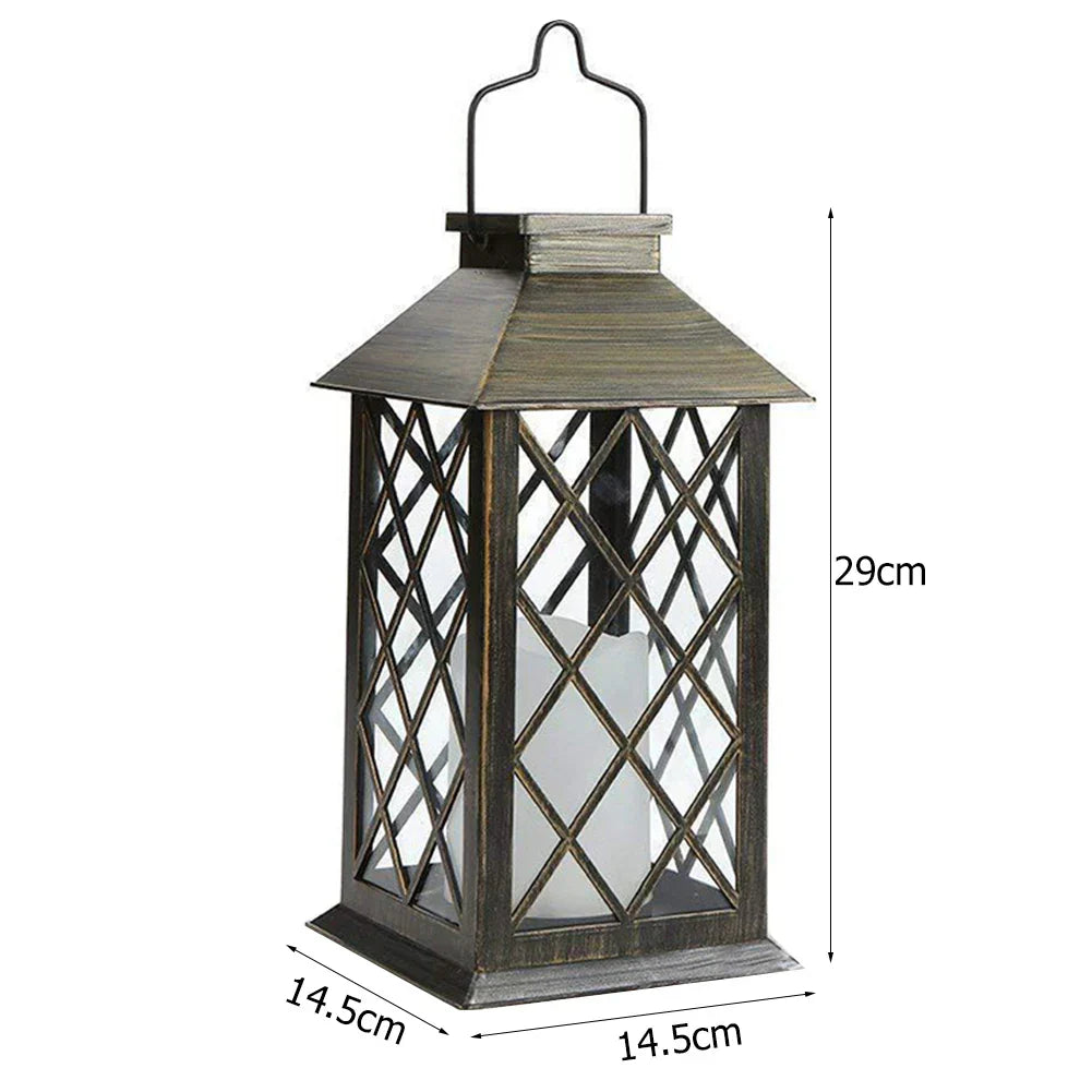 SolarFlame | Solar-Powered Candle Lantern