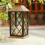 SolarFlame | Solar-Powered Candle Lantern