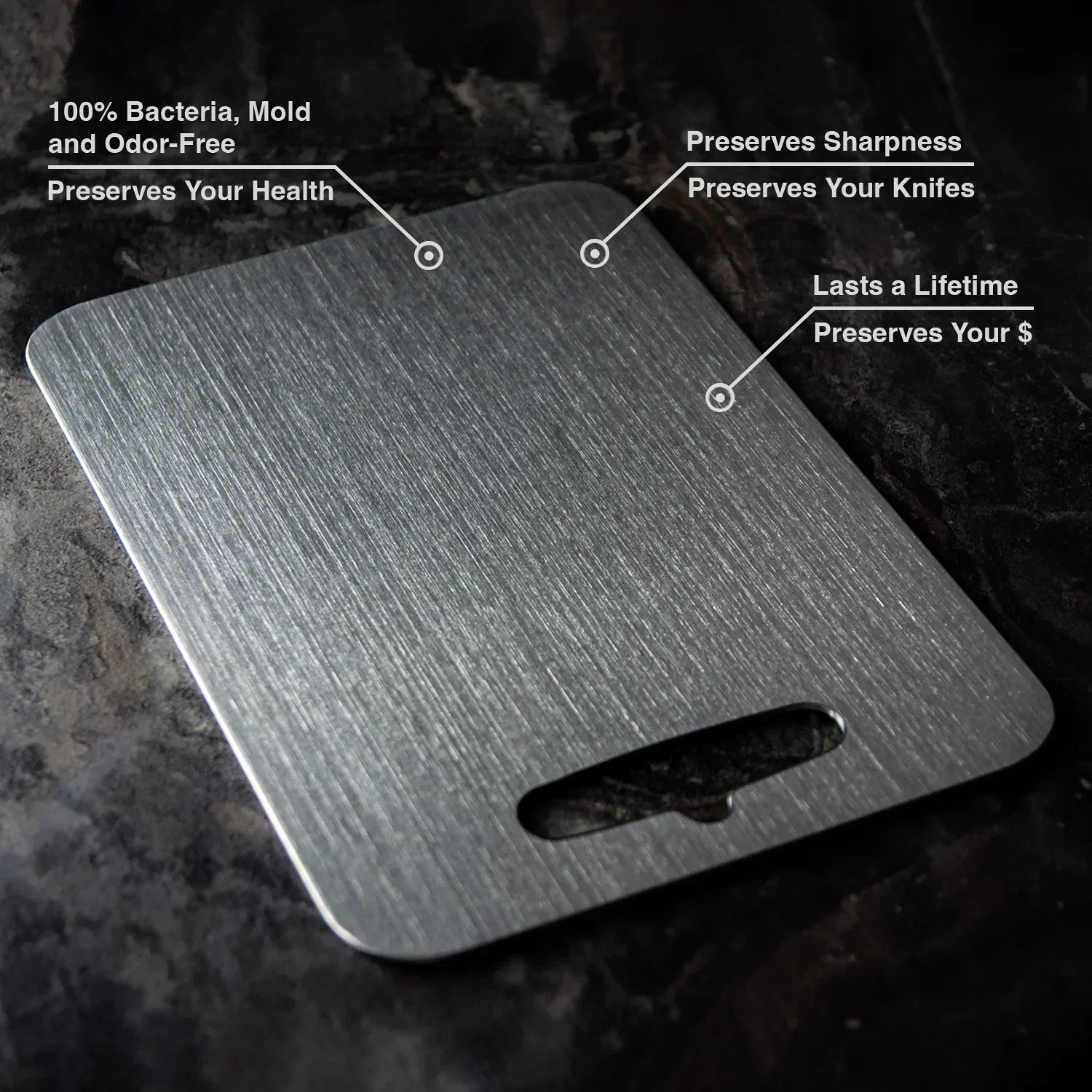 Healthy Kitchen | Titanium kitchen shelf - no more BPA and microplastics!