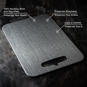 Healthy Kitchen | Titanium kitchen shelf - no more BPA and microplastics!