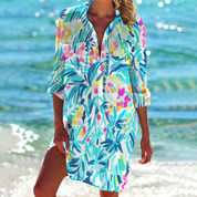 Ava | Summer shirt dress