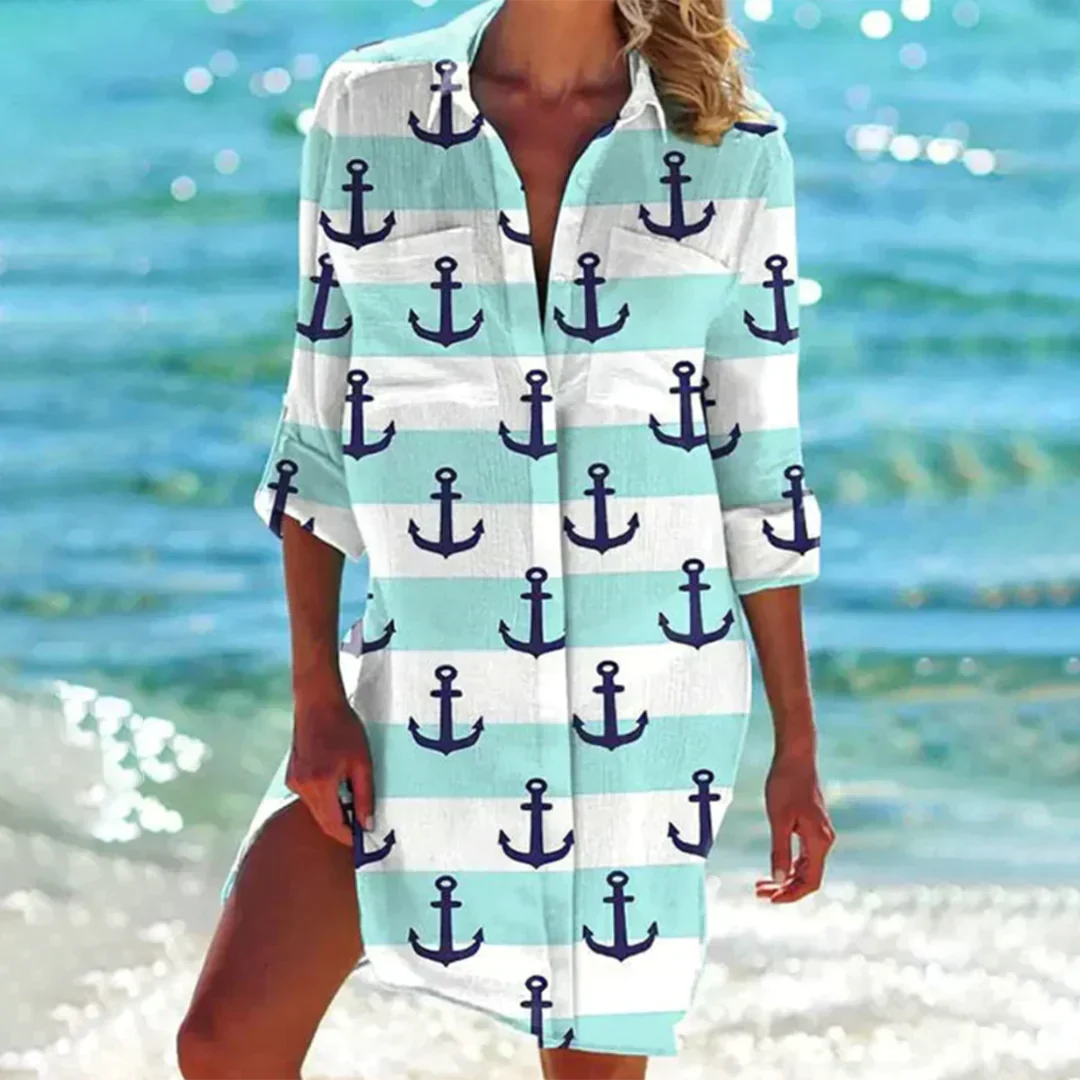 Ava | Summer shirt dress