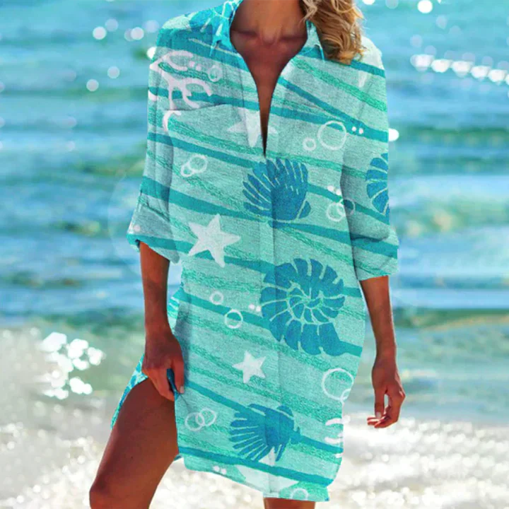 Ava | Summer shirt dress