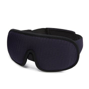 Light-blocking and softly padded 3D sleeping mask