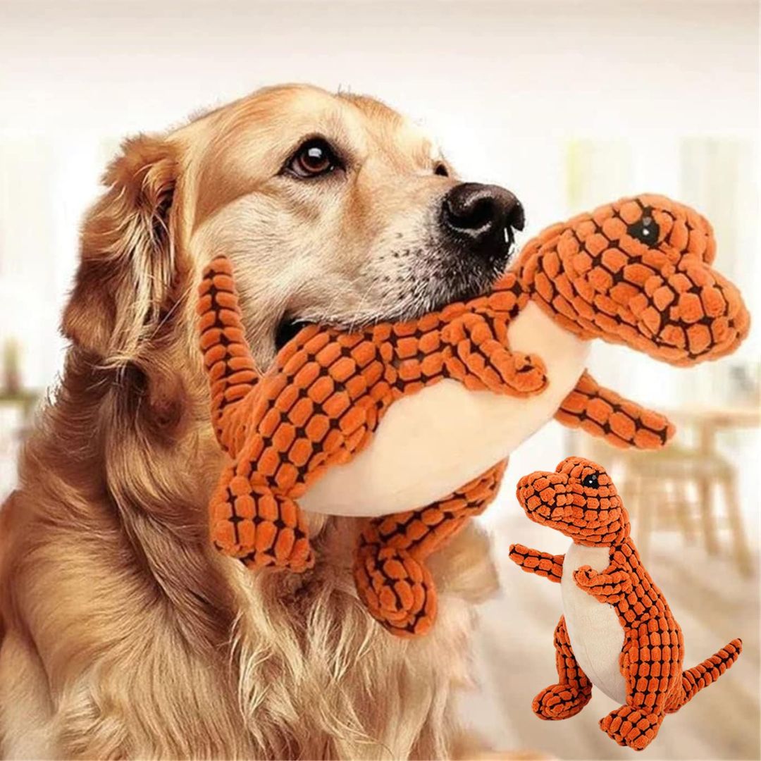 Dinosaur dog toy | Soft & 100% Safe
