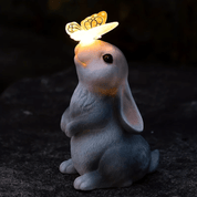  Solar Garden Lamp with Bunny Design – Weather-Resistant Outdoor Lights for Garden Decoration-1