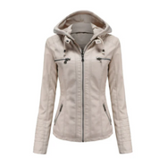 Quetin | Jacket with hood for women-4