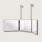 GlamAura - Rotating 3-Sided Mirror for Styling-1